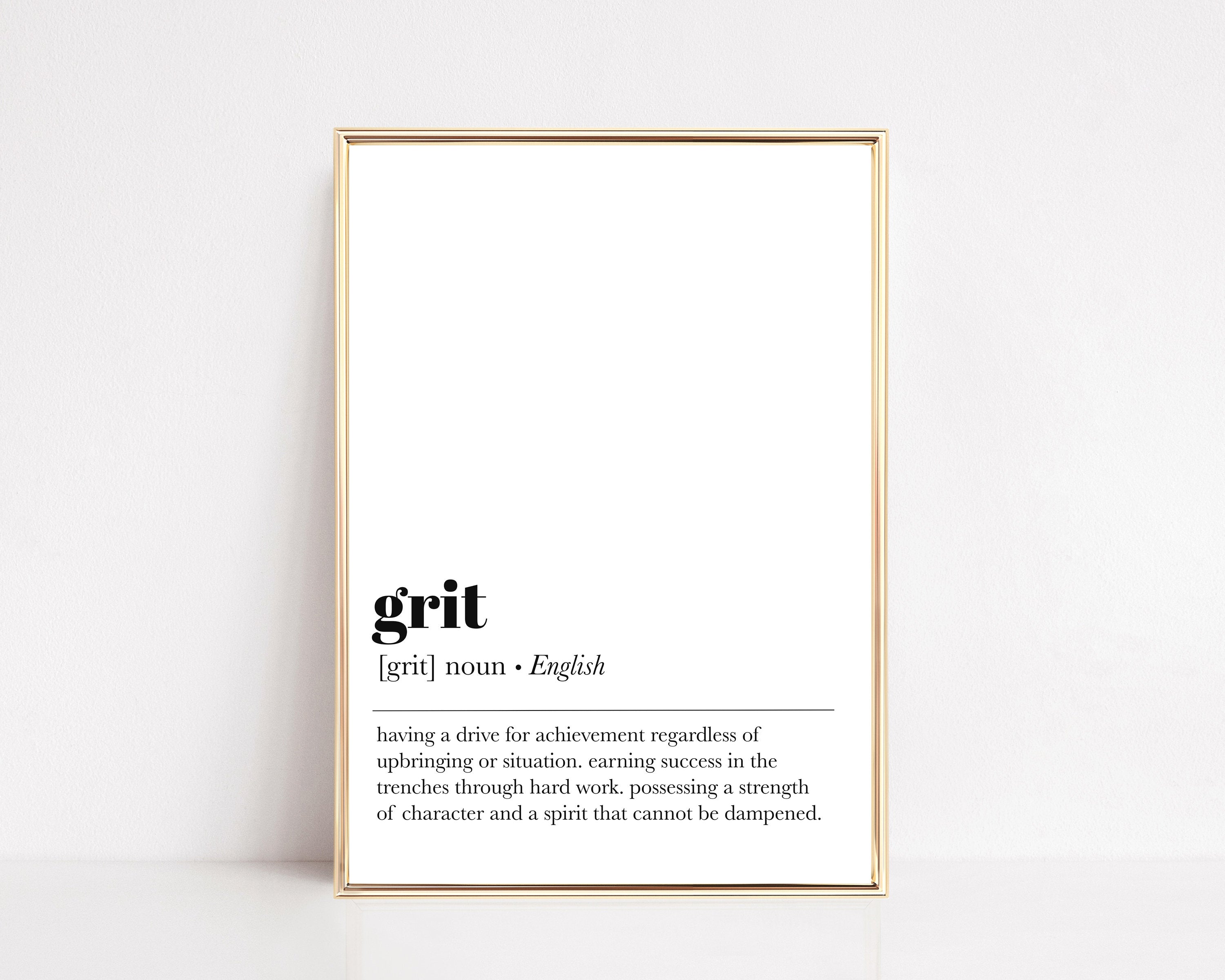 Grit Definition kikiandnim