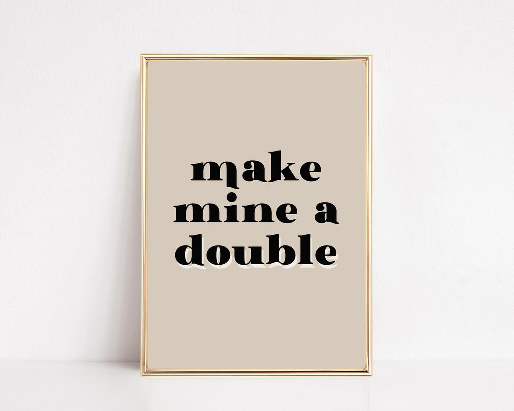 Make mine a double! MEME