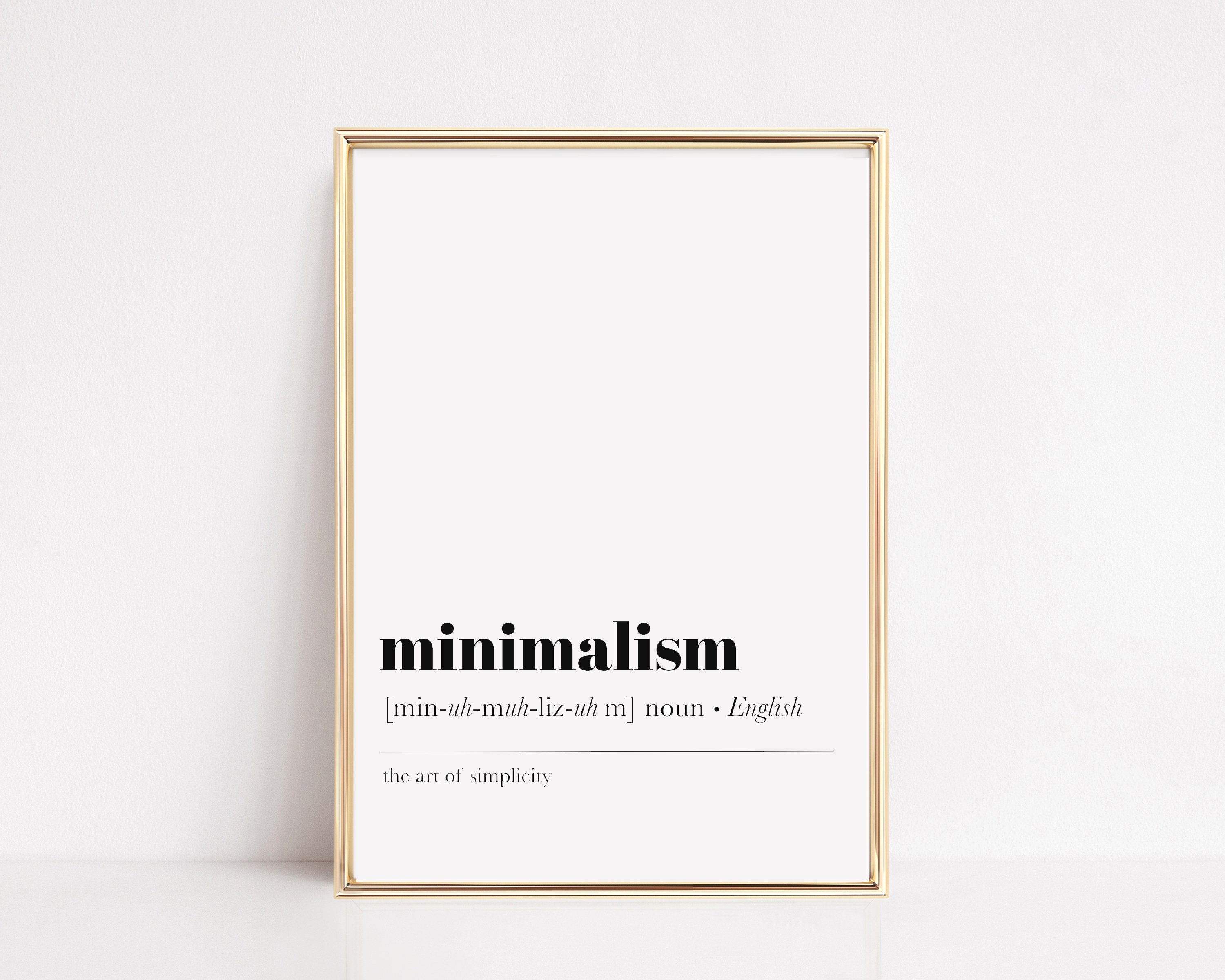 Minimalist Definition – kikiandnim